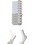 Erkek Gri Ve Beyaz Babet Çorap 9 Çift 1