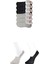 Siyah Ve Gri Erkek Babet Çorap 6 Çift 1