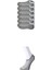 Gri Erkek Görünmez Çorap 6 Çift 1