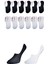 Kadın Siyah Ve Beyaz Babet Çorap 12 Çift 1