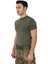 Haki Microfiber Tişört - Kısa Kol Micro T-Shirt - Askeri Malzeme 2