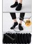 Unisex 10 Çift Siyah Kısa Yazlık Çorap 1