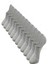 Unisex 12 Çift Pamuklu Görünmez Sneakers Çorap 1