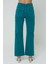 Diana Yeşil Dad Straight Fit Patı Fermuarlı Pantolon Jean C 4517-049 3