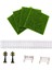 9x Dollhouse Aksesuarları Diy Çitler Yard El Sanatları Için Çim Plastik (Yurt Dışından) 4