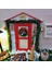 1/12 Dollhouse Noel Sahne Kiti Kapı Dekorasyonu 1/6 1/12 Bebek Evi (Yurt Dışından) 2