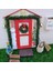 1/12 Dollhouse Noel Sahne Kiti Kapı Dekorasyonu 1/6 1/12 Bebek Evi (Yurt Dışından) 3
