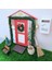 1/12 Dollhouse Noel Sahne Kiti Kapı Dekorasyonu 1/6 1/12 Bebek Evi (Yurt Dışından) 4