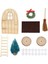 Micro Landscape Mini Için Noel Dollhouse Aksesuarları 1/12 Set (Yurt Dışından) 2