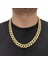 13 mm. Kalın 60 cm. Taşlı Gold Alloy Erkek Zincir ek21sr 4