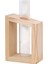 Çiçek Bitki Hidroponik Vazo Cam Teraryum Konteyner Ev Masteroter 6.5X4X9 cm 1