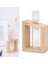 Çiçek Bitki Hidroponik Vazo Cam Teraryum Konteyner Ev Masteroter 6.5X4X9 cm 4