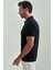 Regular Fit Balenli Yaka Basic Siyah Erkek T-Shirt TS22Y22013_D99 3