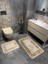 Clorisa Model 2'li Kaymaz Taban Banyo Paspas Takımı (60 x 100 cm - 60 x 50 cm) 4