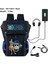 Anime Tek Parça USB Baskı Sırt Çantası (Yurt Dışından) 2
