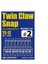 Twin Claw Snap Ts-12 Silver #2 16MM 71LB/32KG (17AD) 1