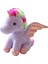 28CM Gökkuşağı Yıldızlı Gökyüzü Kanat Unicorn Peluş Oyuncak 1