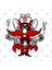Vintage Texas Tech Red Raider Mascot Kupa Bardak 2