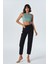 Ariana Siyah Yüksek Bel Fermuarlı Mom Fit Jean Pantolon C 4525-116 1