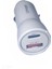 38W/6A Araç Çakmaklık Hızlı Şarj Aleti Type-C ve USB Girişli Type-C To Type-C Kablo 2