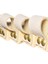Premium Bej(Krem) Deri Kapı Altlığı Kapı Stoperi Stopper Kapı Durdurucu (5li Paket) 2