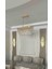 Gold Rengi Kristal Aplik Duvar Lambası Salon Koridor Otel Restoran Dekoratif Aplik 4