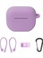 Airpods 3, Renk: Kulak Asma Set Işık Mor Için Bluetooth Kulaklık Silikon Kapak Seti (Yurt Dışından) 1