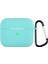 Airpods 3 (Şeffaf Beyaz) Için Karabin ile Kablosuz Kulaklık Silikon Koruyucu Kasa (Yurt Dışından) 1