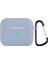 Airpods 3 (Şeffaf Beyaz) Için Karabin ile Kablosuz Kulaklık Silikon Koruyucu Kasa (Yurt Dışından) 1