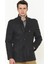 PLT8378 Dewberry Erkek Palto-Antrasit 1