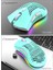 Şarj Edilebilir USB 2.4G Kablosuz RGB Işıklı Oyun Faresi - Mavi (Yurt Dışından) 2