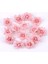 10 Adet Yapay Çiçek Dekorasyon 4.5 cm. İpek Gül Garland - Pembe (Yurt Dışından) 1