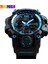 Erkek Spor Kuvars Dijital LED Suya Dayanıklı Askeri Saat (Yurt Dışından) 2