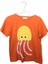 Baskılı Turuncu T-Shirt 1