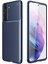 - Samsung Galaxy S21 FE - Kılıf Auto Focus Karbon Negro Silikon Kapak - Lacivert - T23429 1