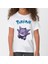 Pokemon Gengar Çocuk Tişört Beyaz Unisex 2