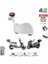 Kral Motor KR25 Ava 5000 Motosiklet Brandası Topcase Arka Çanta Uyumlu Branda 3