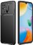 Xiaomi Poco C40 Kılıf Negro Karbon Kamera Korumalı Silikon Lüx Siyah 1