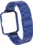 Redmi Watch 2 Lite Uyumlu Baklalı Model Metal Kordon & Kasa Koruma 2 In 1 Paslanmaz Çelik Kayış 3