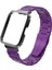 Redmi Watch 2 Lite Uyumlu Baklalı Model Metal Kordon & Kasa Koruma 2 In 1 Paslanmaz Çelik Kayış 1