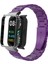 Redmi Watch 2 Lite Uyumlu Baklalı Model Metal Kordon & Kasa Koruma 2 In 1 Paslanmaz Çelik Kayış 5