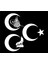 3 Hilal Bozkurt Osmanlı Turası Ay Yıldız Stickeri 1