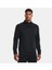 Fleece 1/4 Zip Erkek Siyah Günlük Sweatshirt.001 1