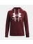 Kadın UA Rival Fleece Logo Kapüşonlu Üst 1356318-690 4