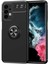 - Samsung Galaxy A23 - Kılıf Yüzüklü Karbon Ravel Silikon Kapak - Siyah 1