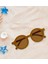Kids Happy Day Tasarımlı Kırmızı Cotton Çocuk Şapkası ve Sarı Çocuk Güneş Gözlüğü Hediye Seti 3