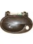 2003 - 2006 Opel Meriva Ön Kapı Dış Açma Kolu Sol (Boyanır Tip Siyah) (Hushan) (Oem NO:93397611) 1