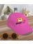 Kids Roar Tasarımlı Pembe Cotton Çocuk Şapkası ve Sarı Çocuk Güneş Gözlüğü Hediye Seti 1