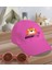 Kids Roar Tasarımlı Pembe Cotton Çocuk Şapkası ve Pembe Çocuk Güneş Gözlüğü Hediye Seti 1