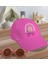Kids Baby Tasarımlı Pembe Cotton Çocuk Şapkası ve Pembe Çocuk Güneş Gözlüğü Hediye Seti 1